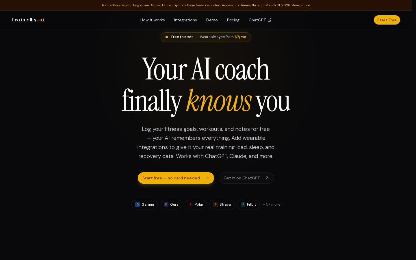 trainedbyai Homepage