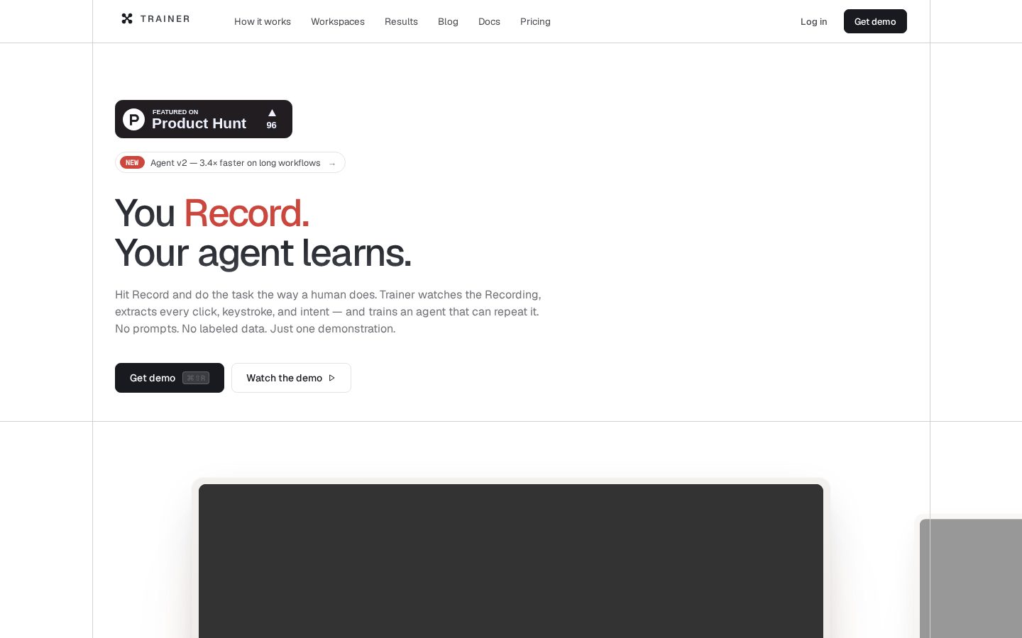 Trainer Homepage