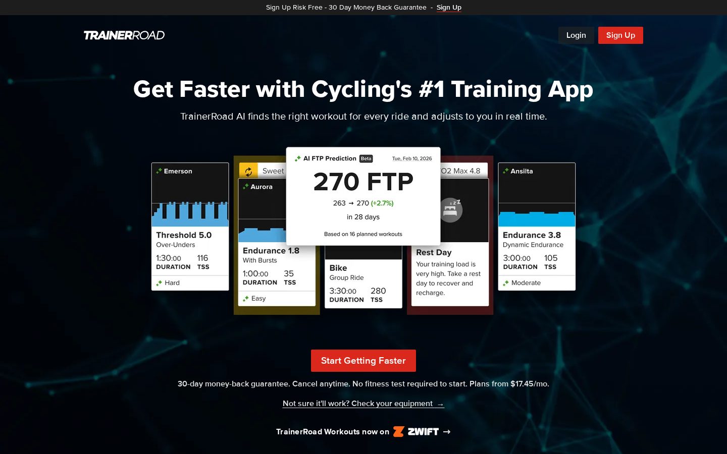 TrainerRoad Homepage