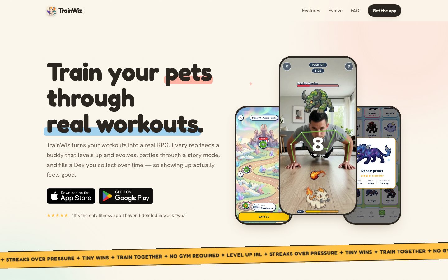 TrainWiz Homepage