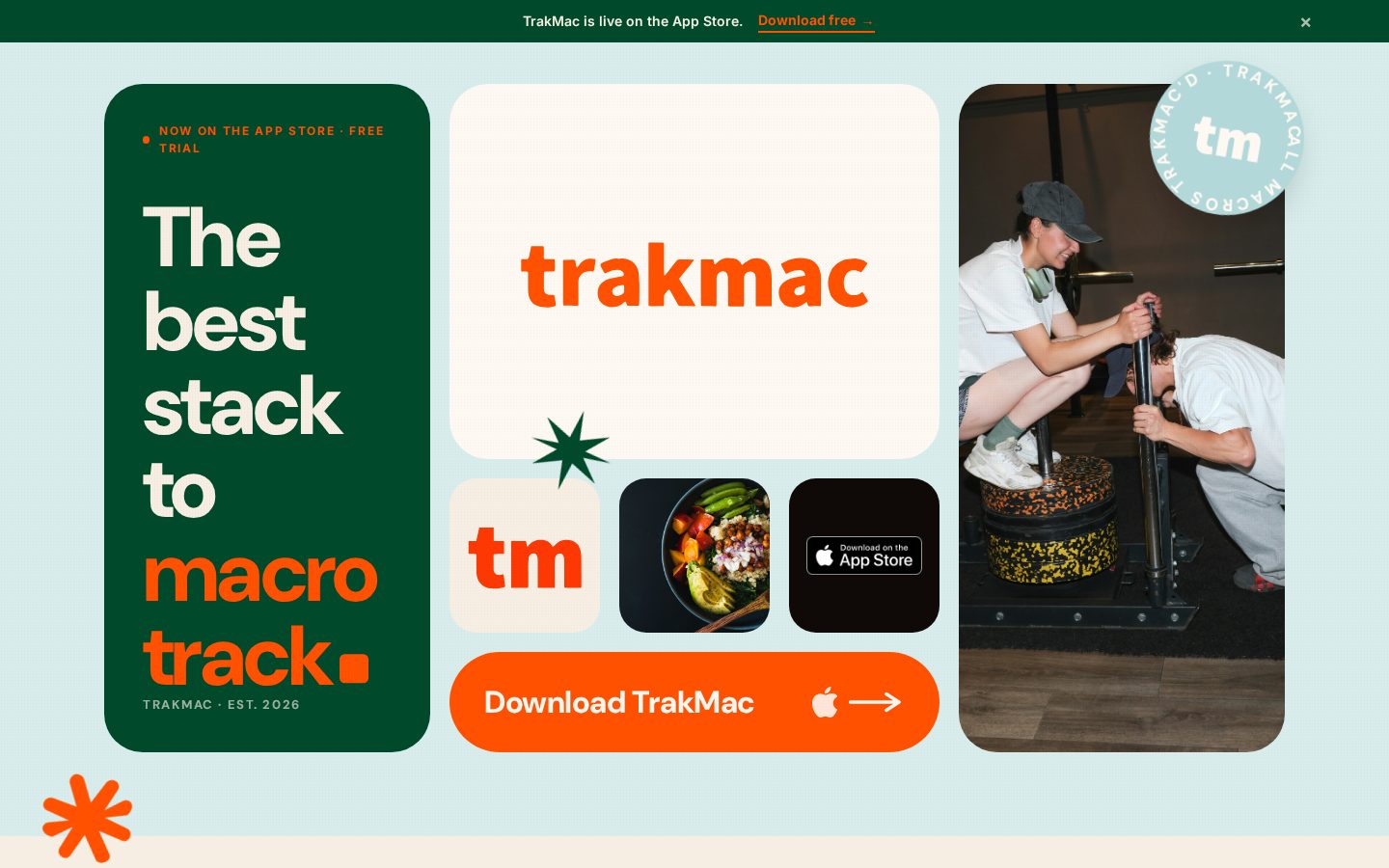TrakMac Homepage