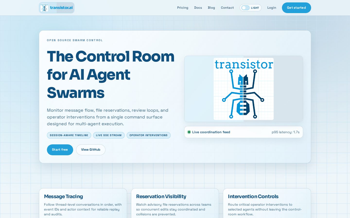 Transistor Homepage