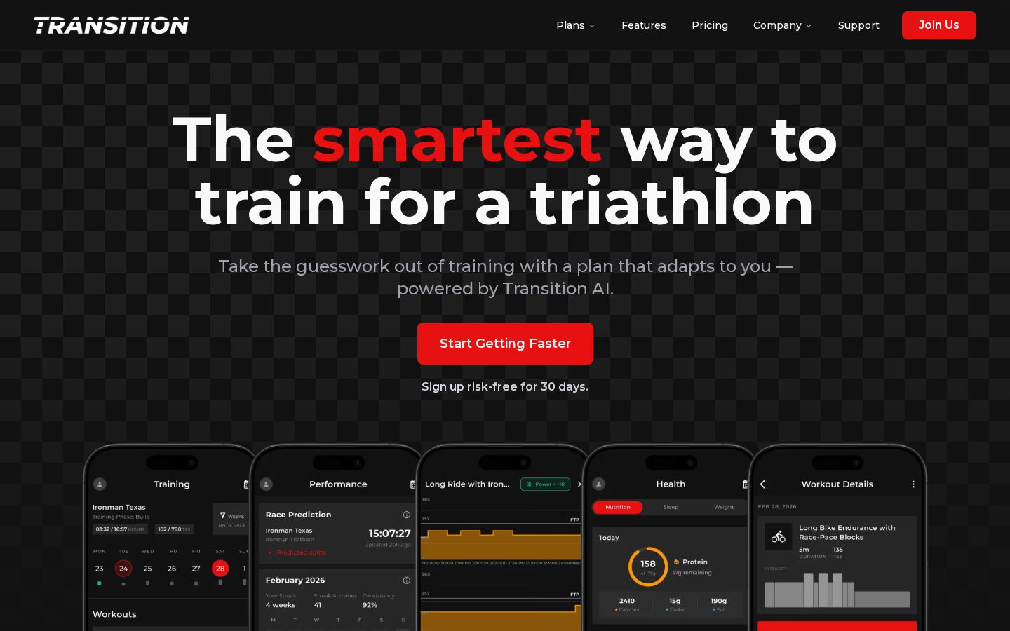 Transition Homepage