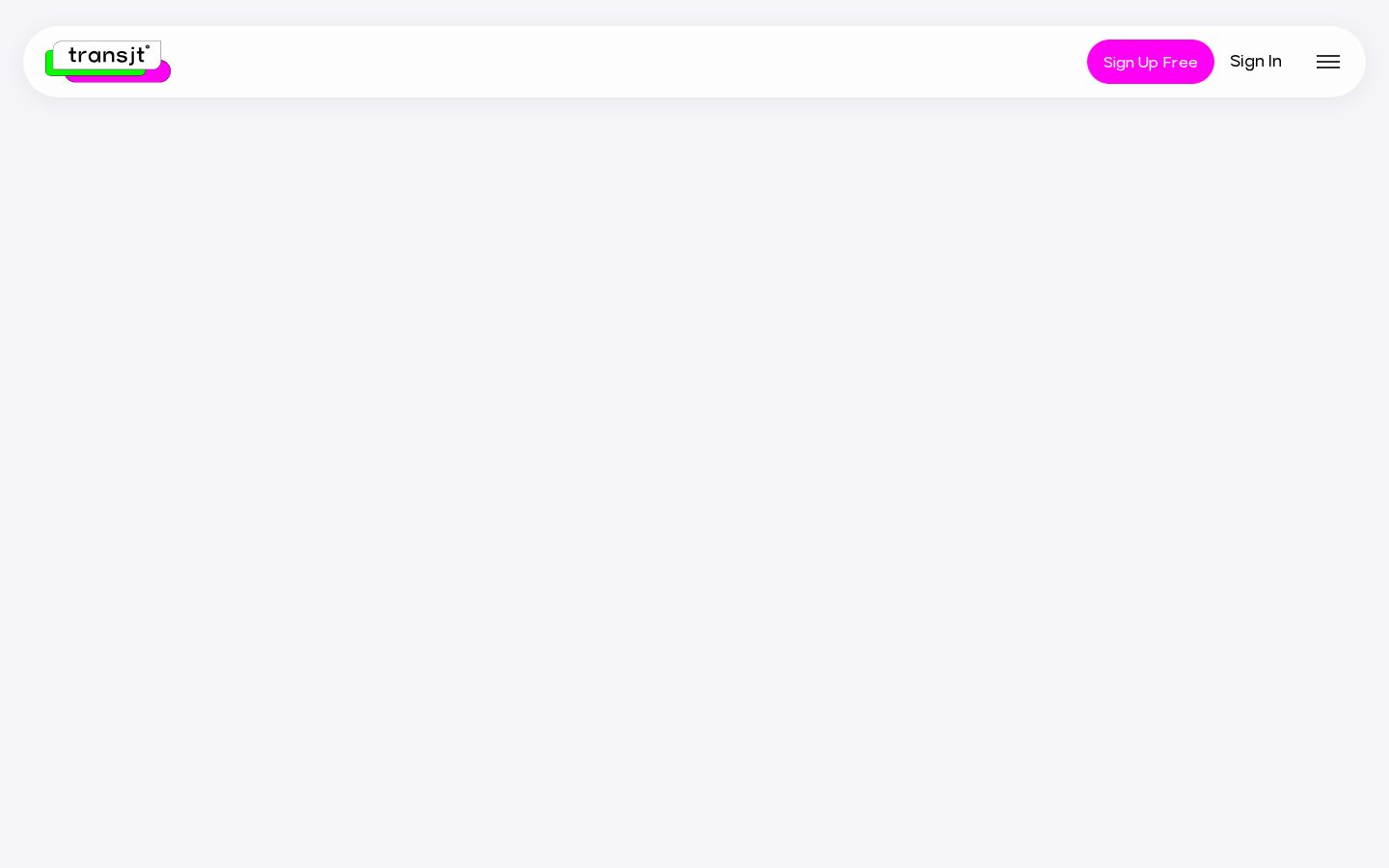 transjt.ai Pricing