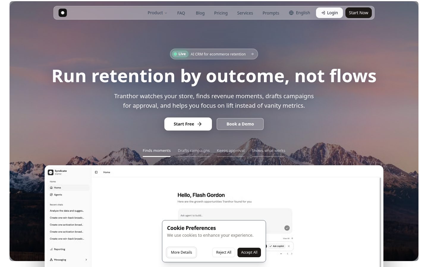 Tranthor Homepage