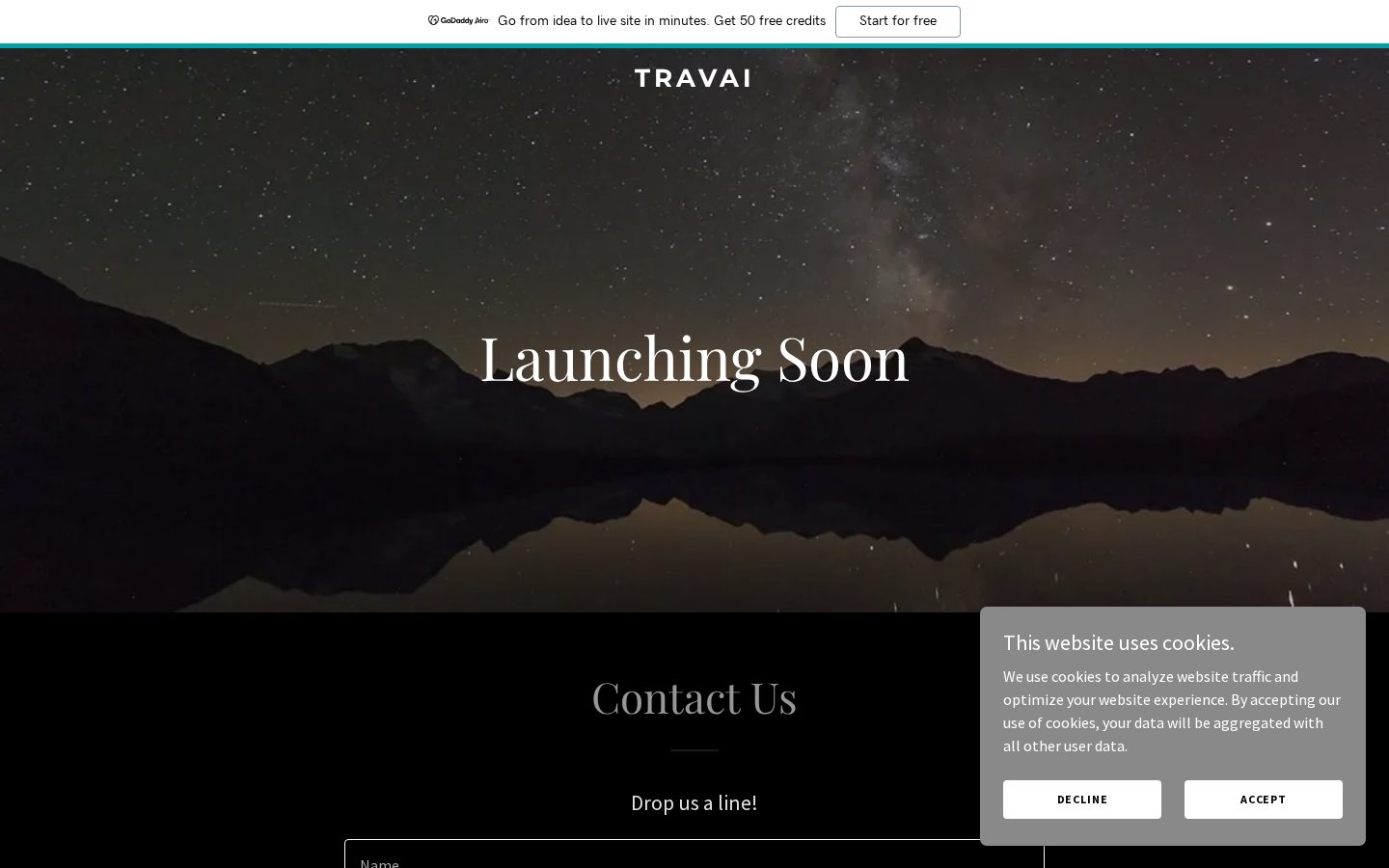 TravAI Homepage