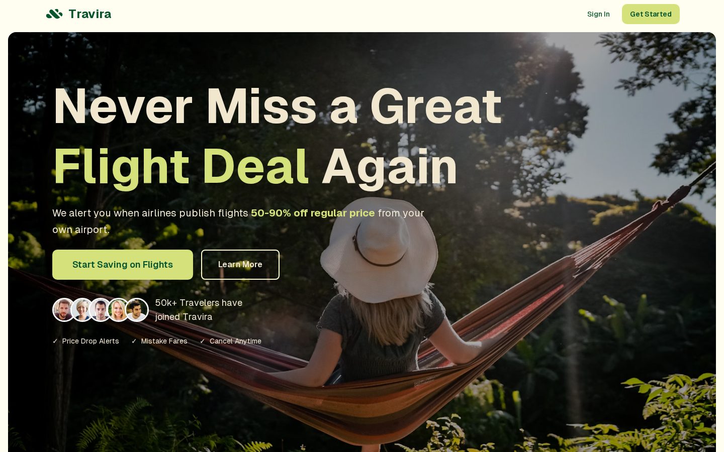 Travira Homepage