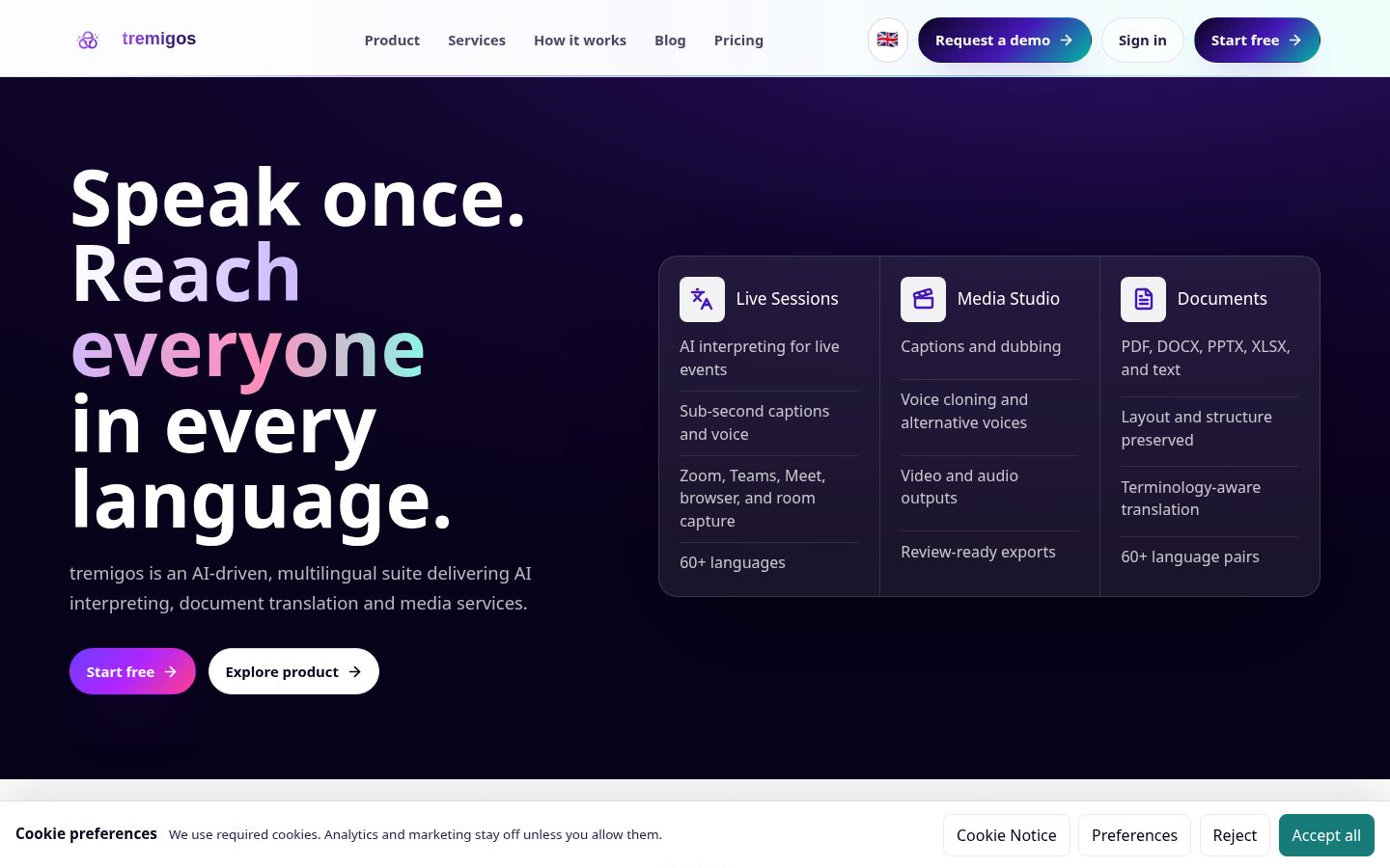 tremigos Homepage