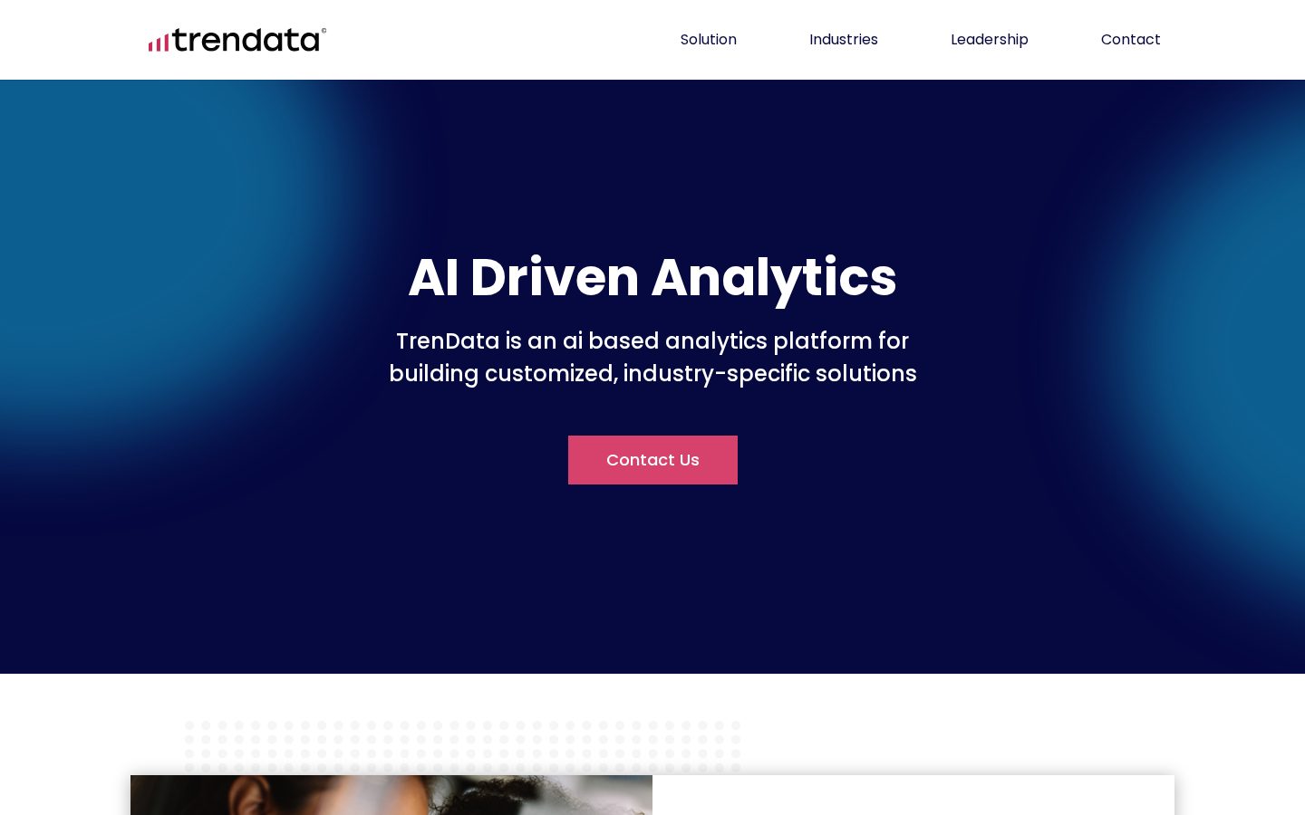 Trendata Homepage