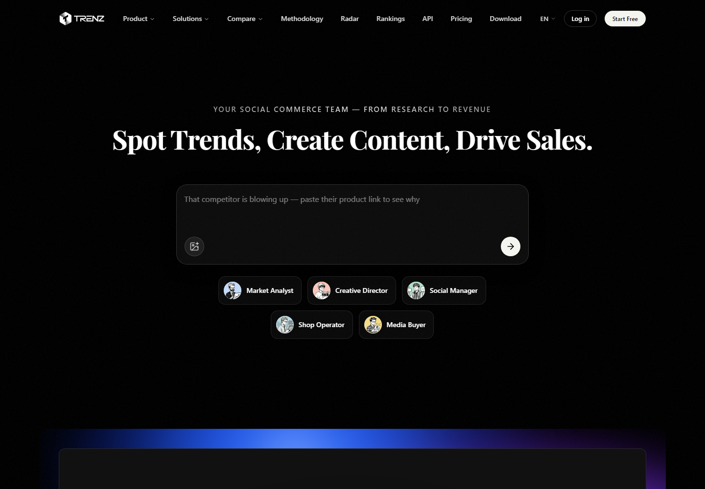 Trenz homepage