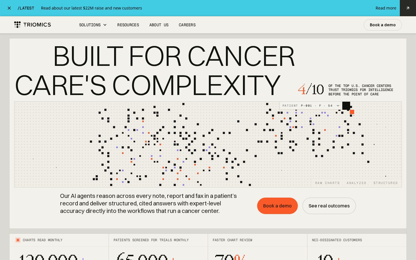 Triomics Homepage