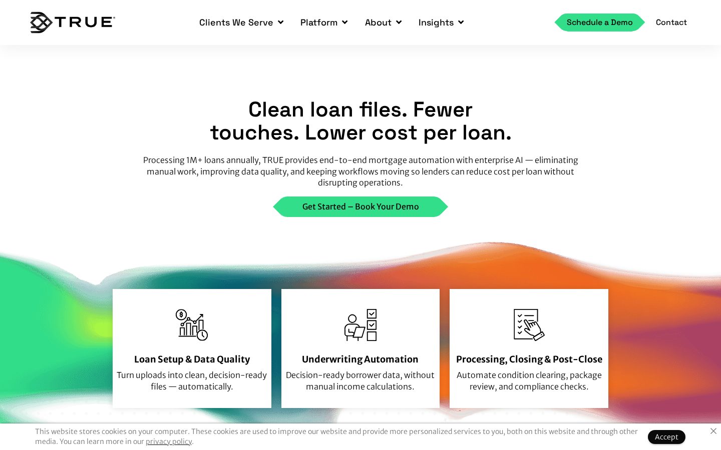 True Ai Homepage