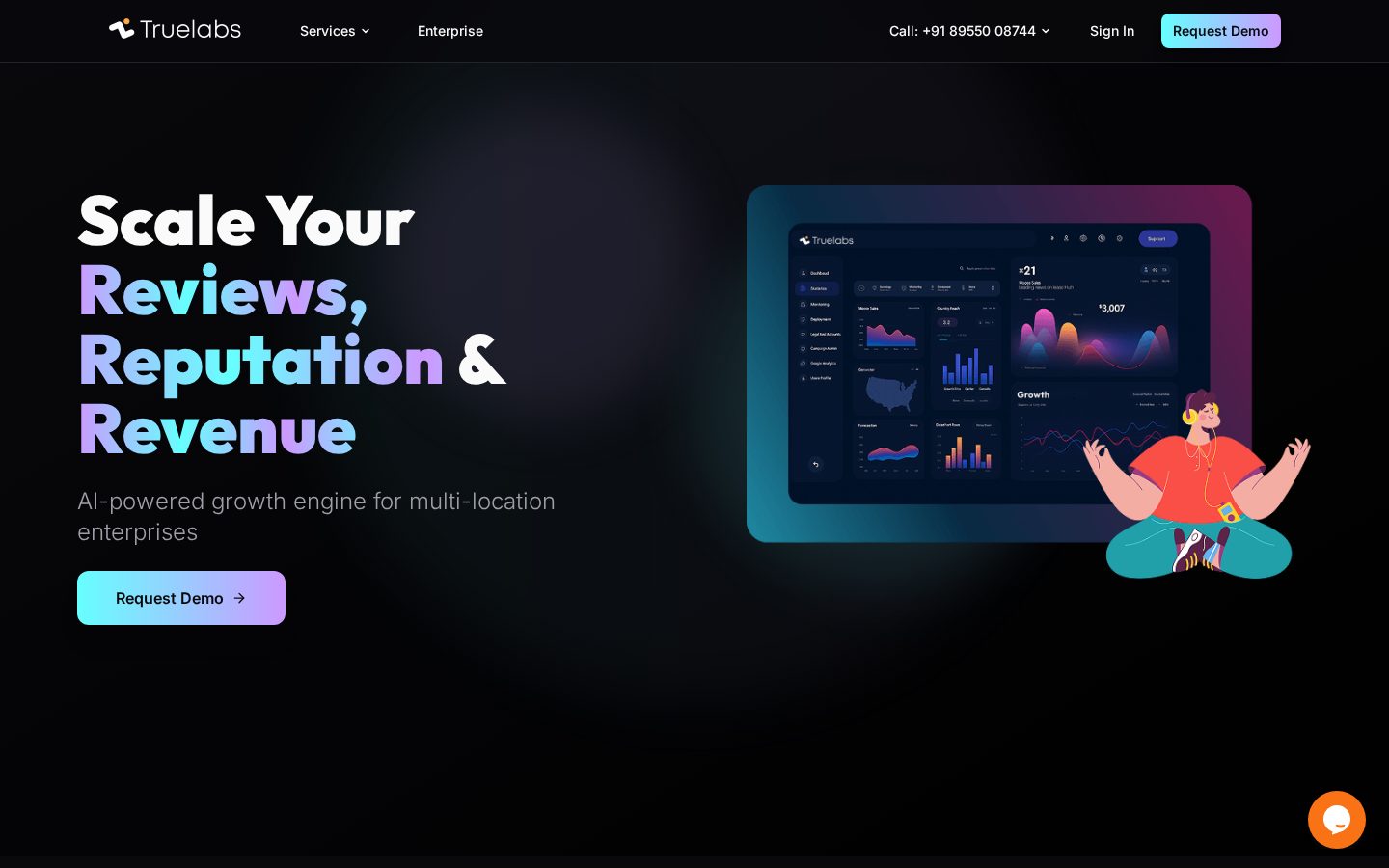Truelabs Homepage