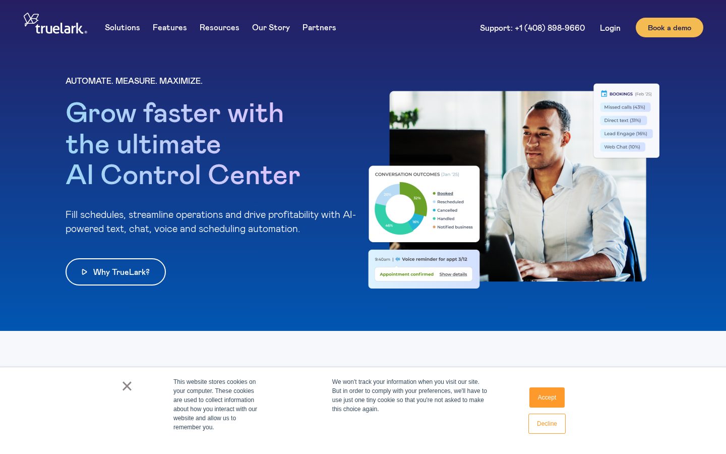 TrueLark Homepage