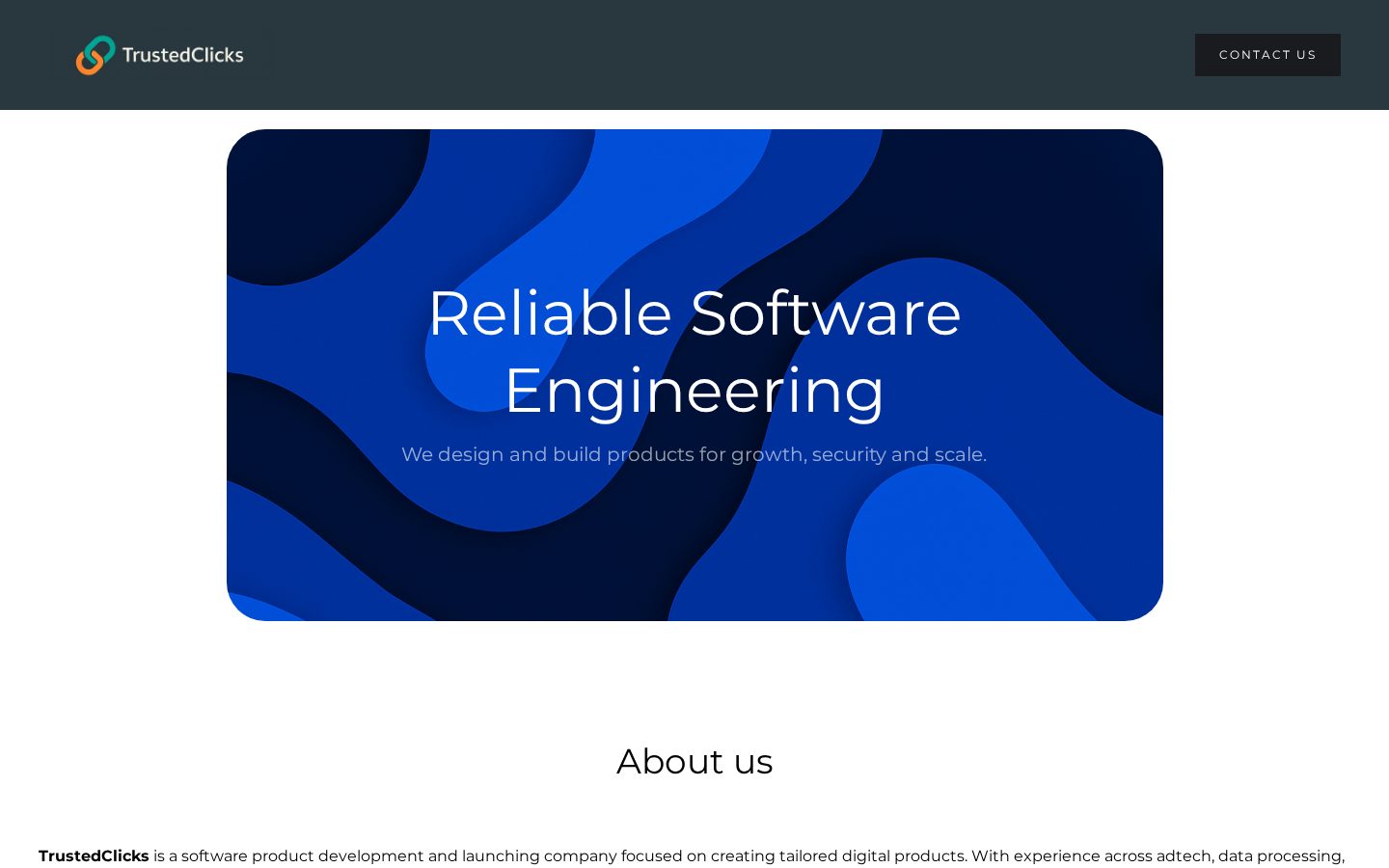 Trusted Clicks Homepage