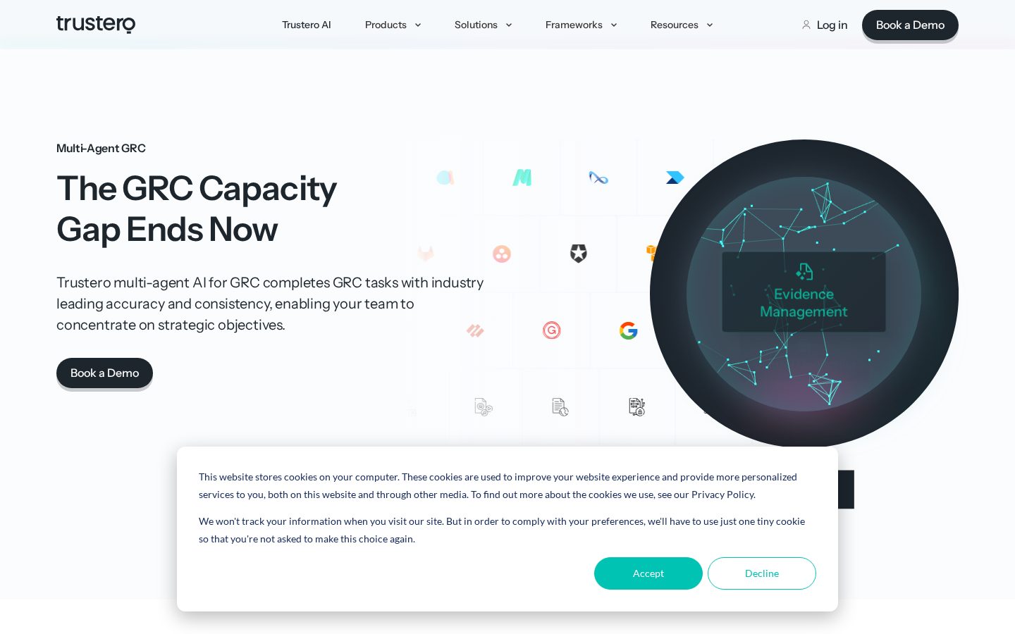 Trustero Homepage