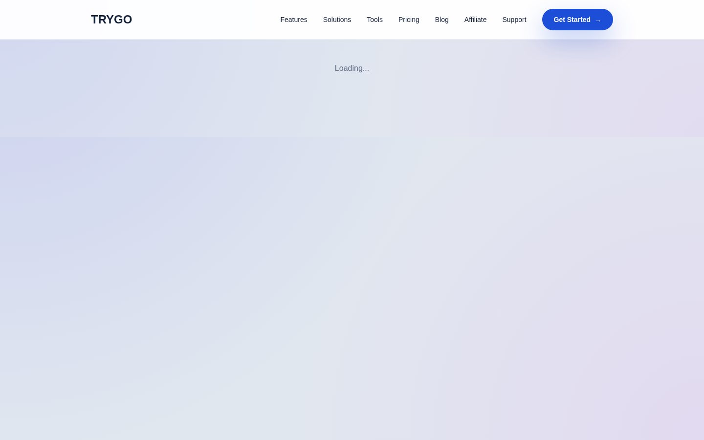 TRYGO Pricing