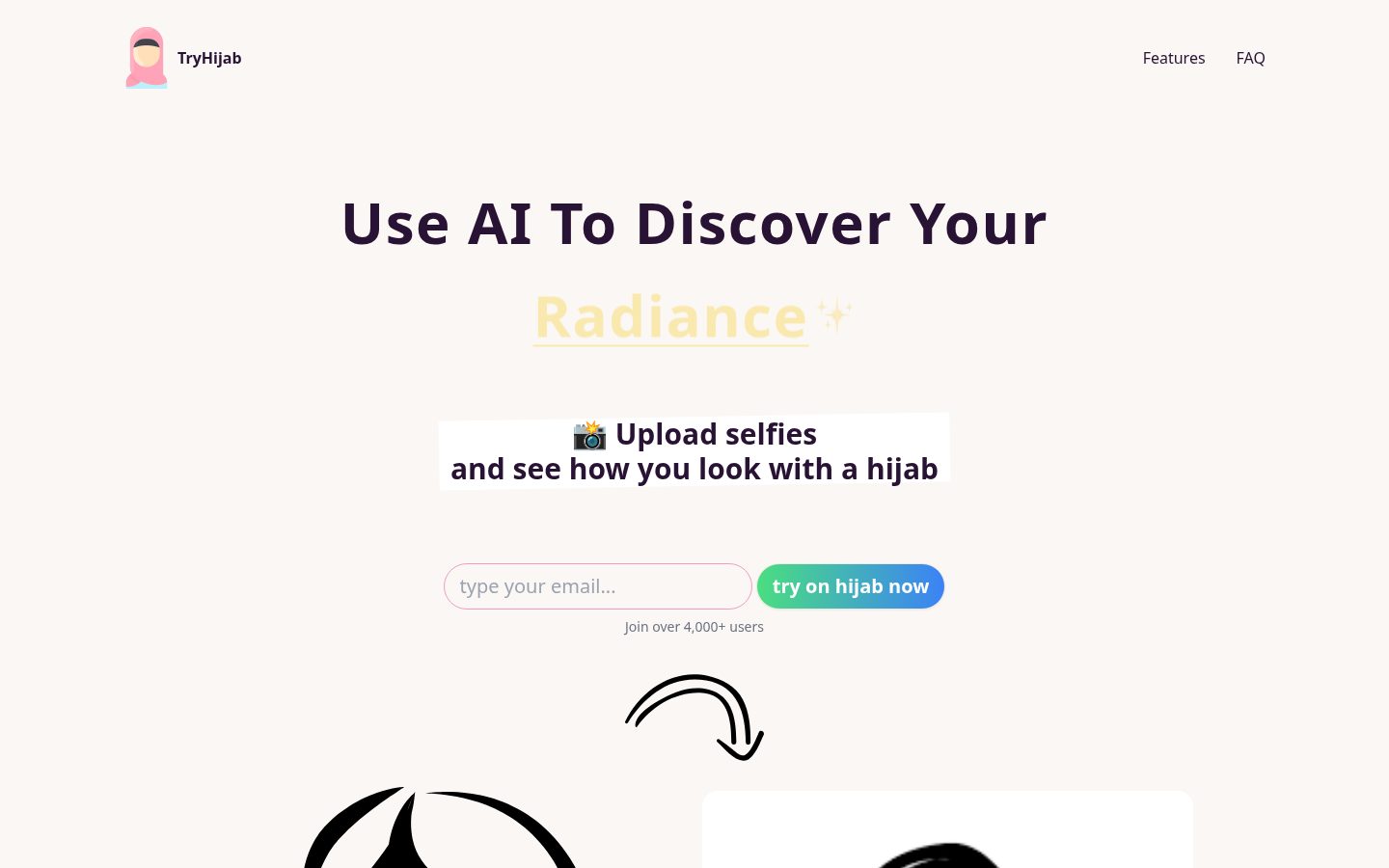 TryHijab Homepage