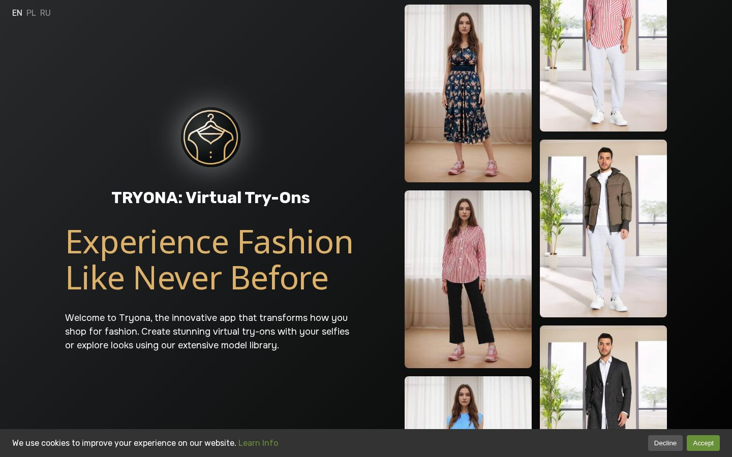 Tryona Homepage