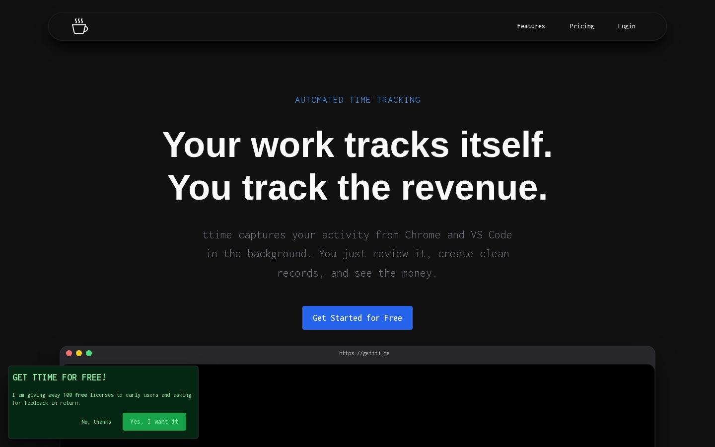 ttime Homepage