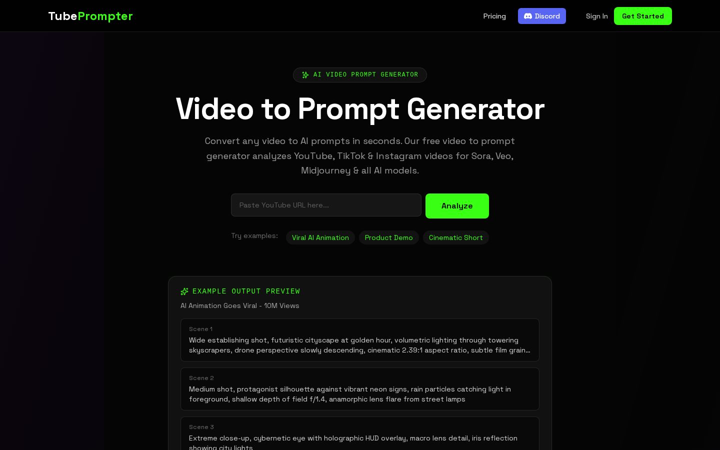 TubePrompter Homepage
