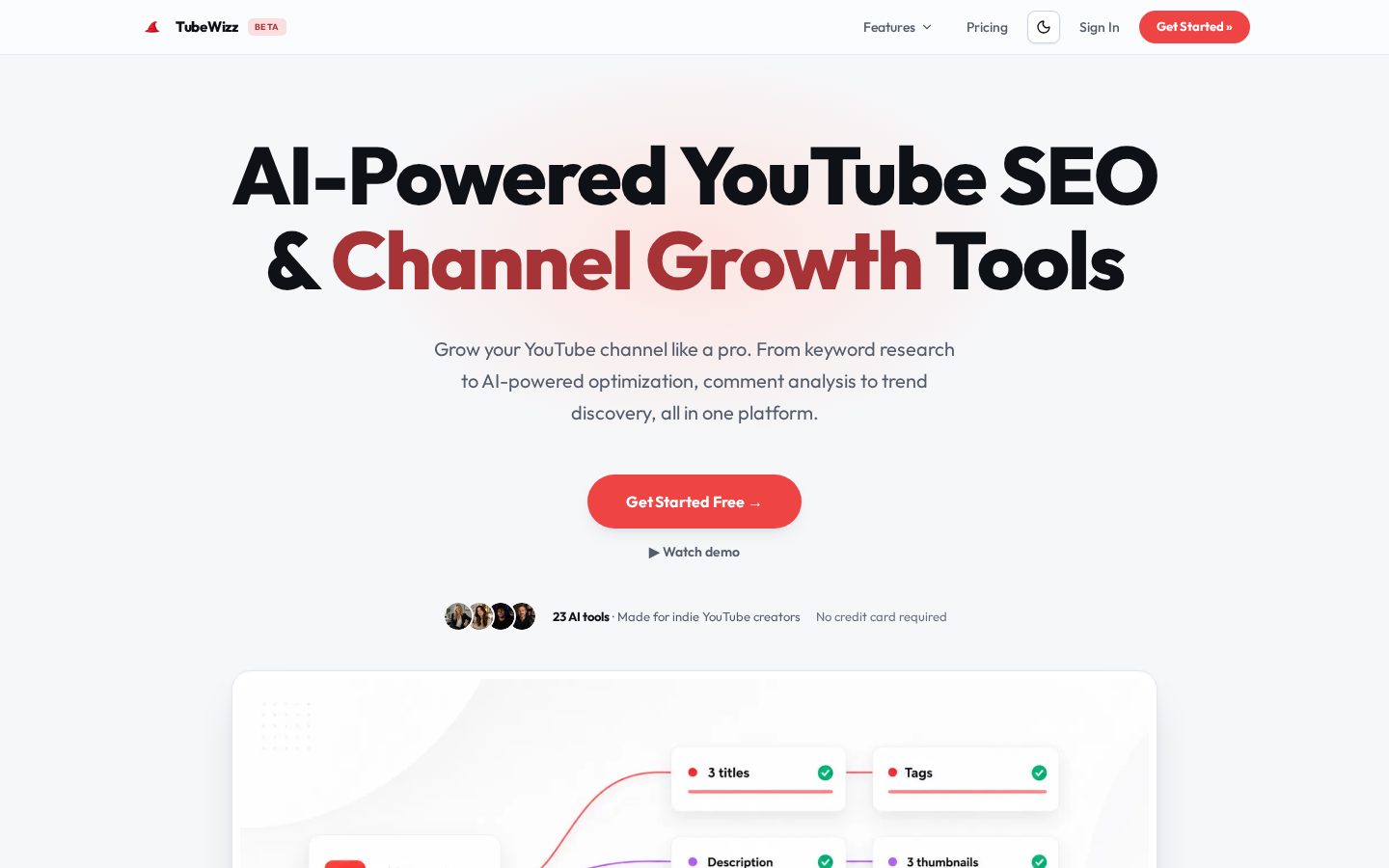 TubeWizz Homepage