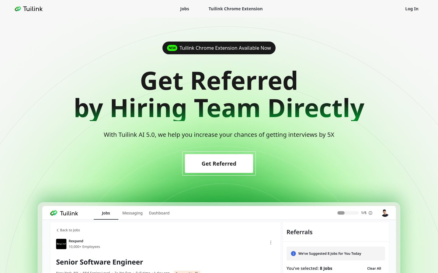 Tuilink Homepage