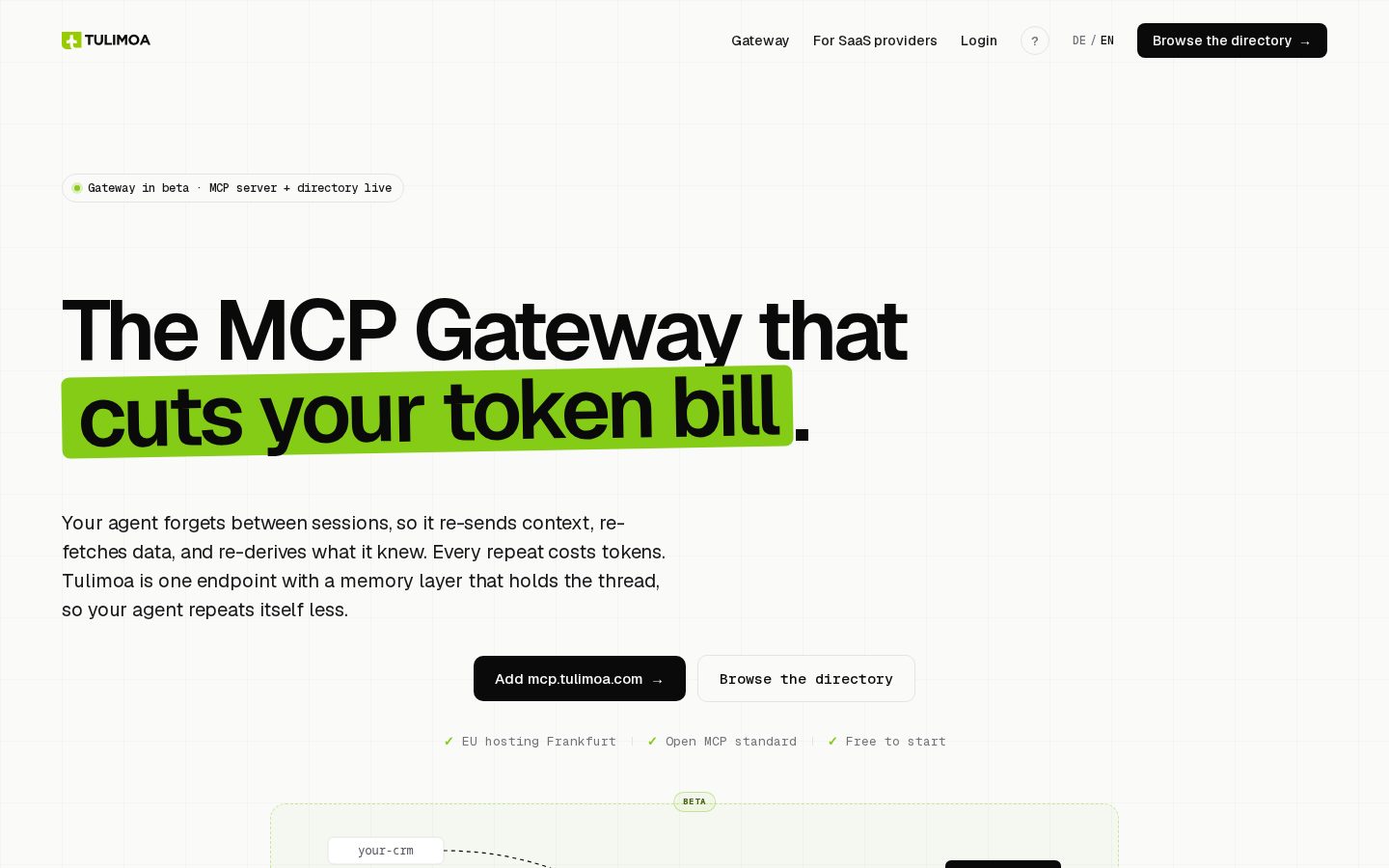 Tulimoa Homepage
