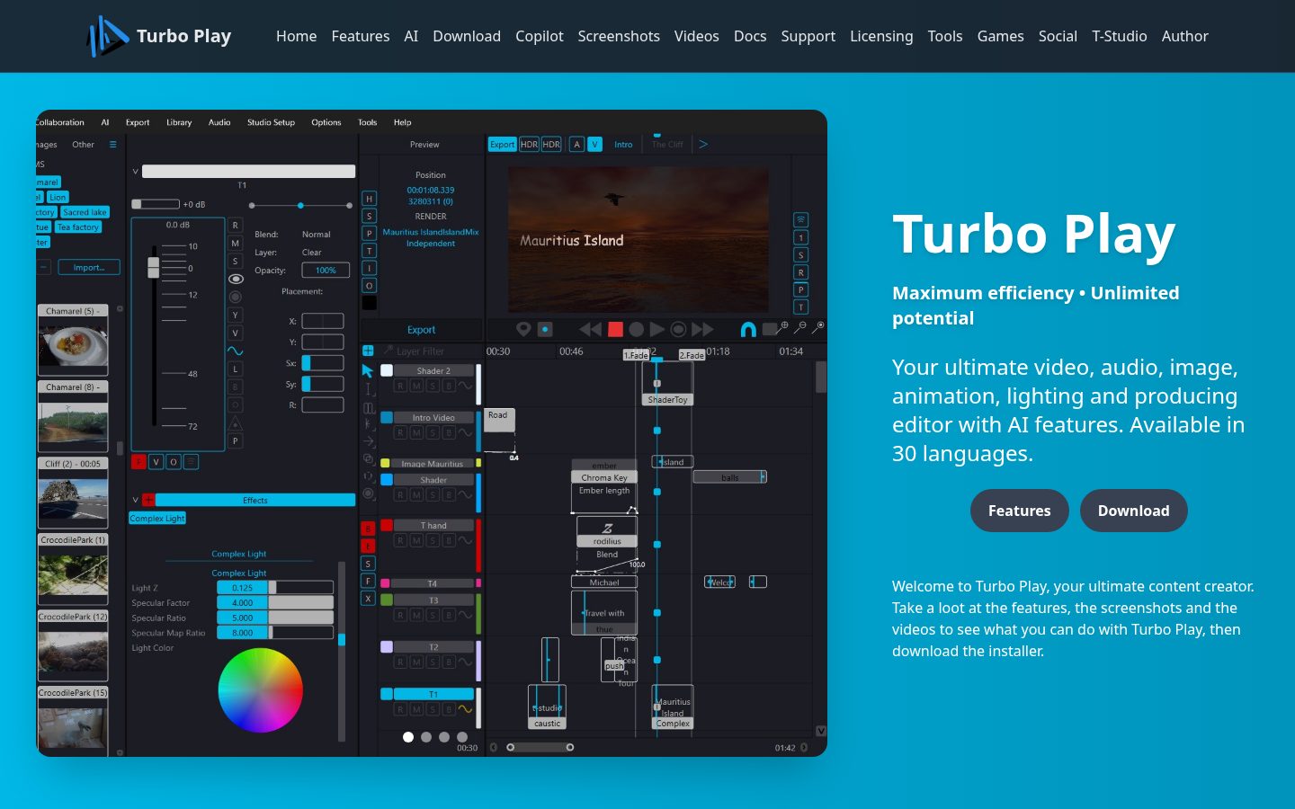 Turbo Play Homepage