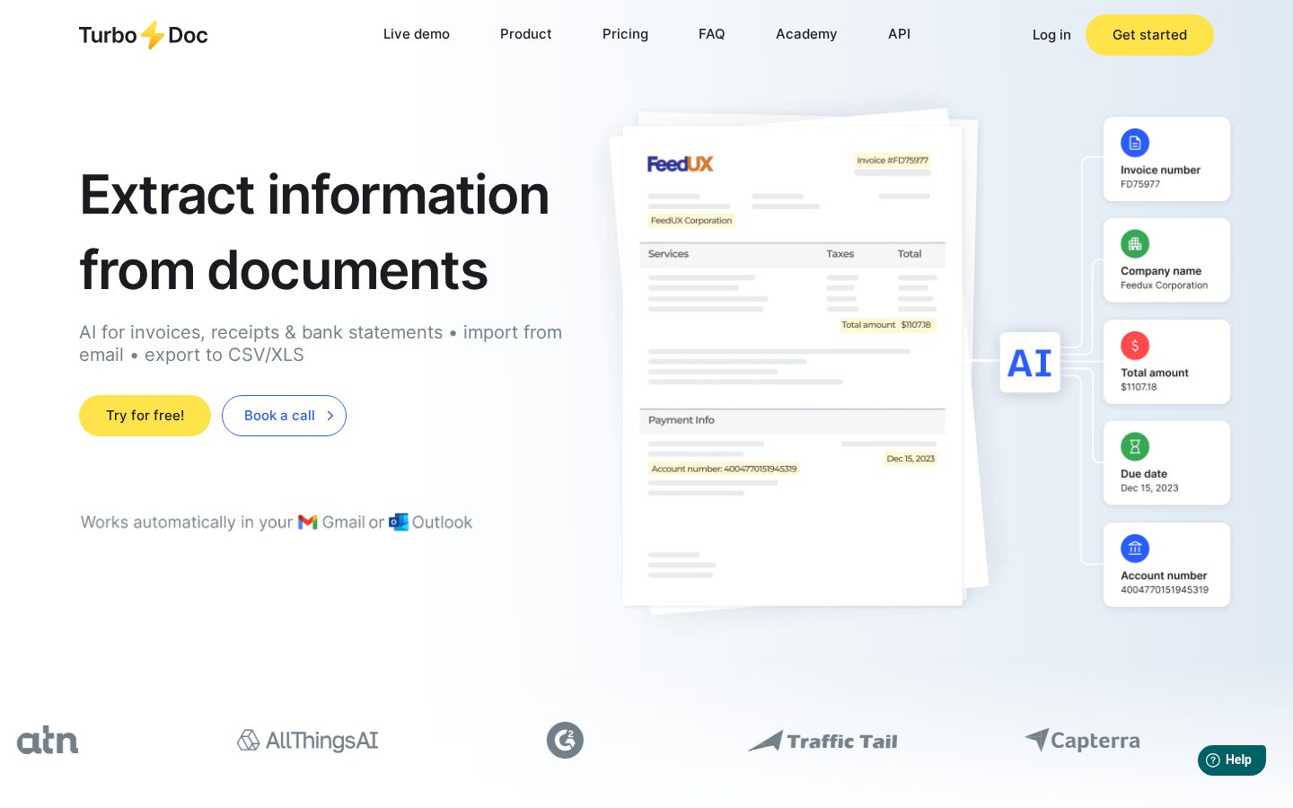 TurboDoc Homepage