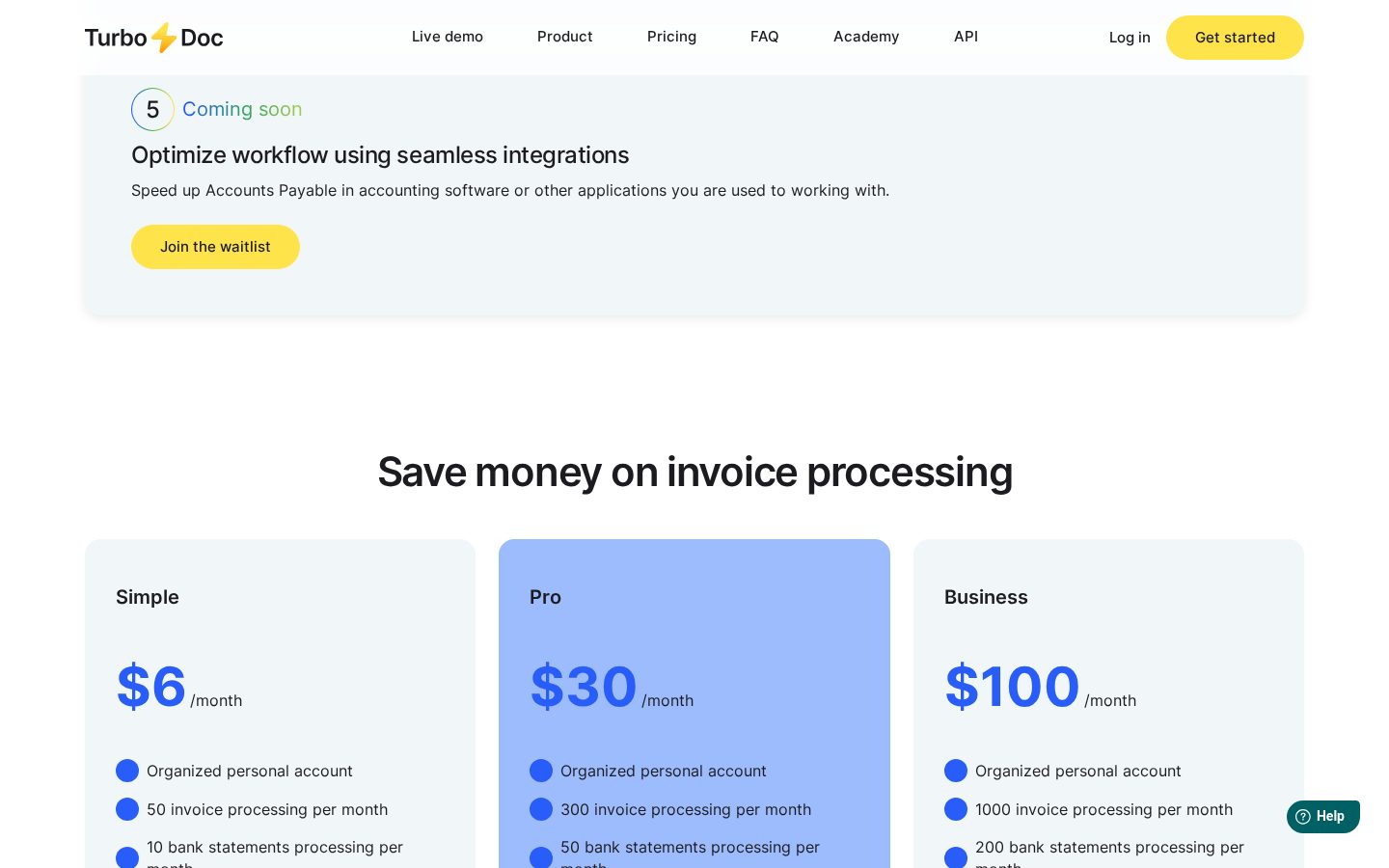TurboDoc Pricing