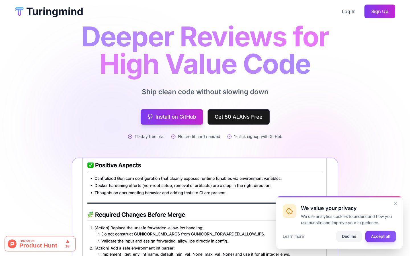 TuringMind Homepage