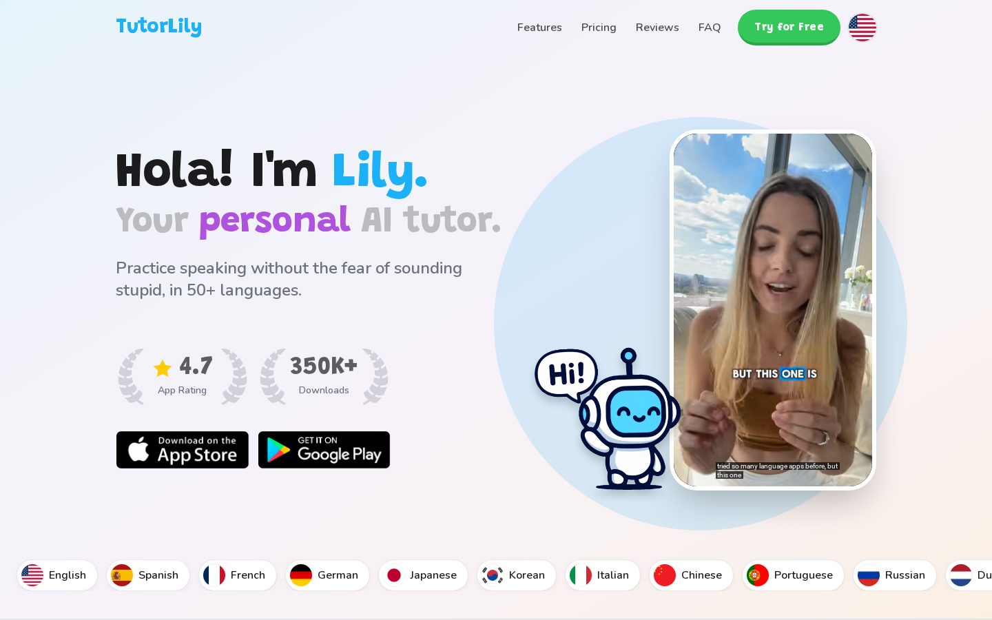 Tutor Lily Homepage