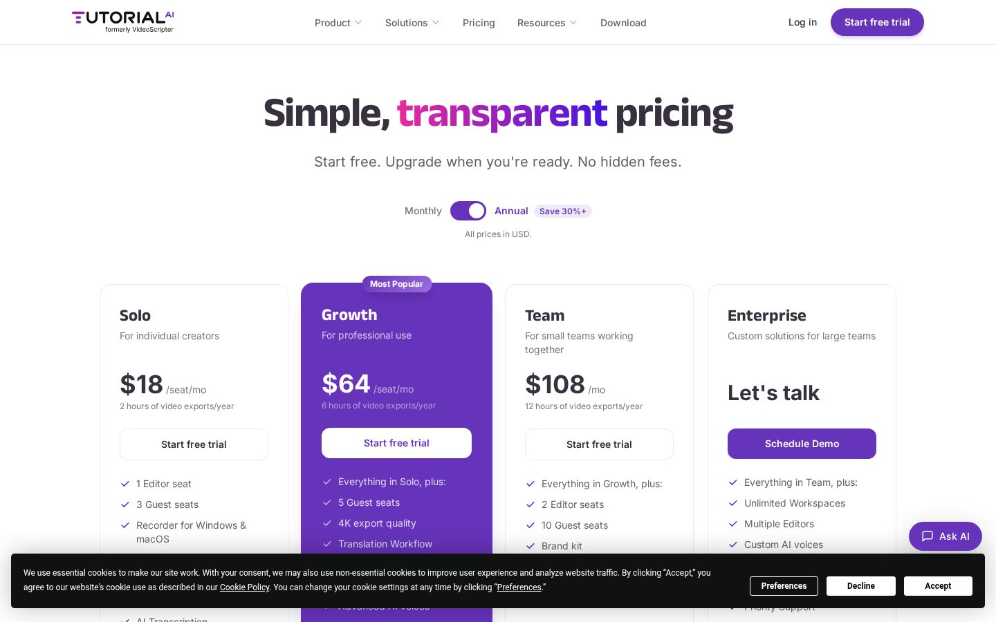 Tutorial AI Pricing