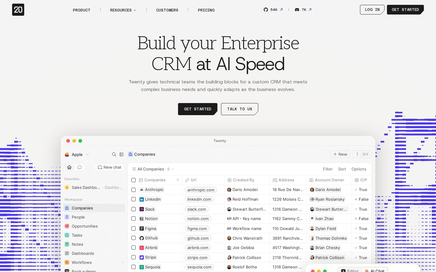 Twenty 2.0 Homepage