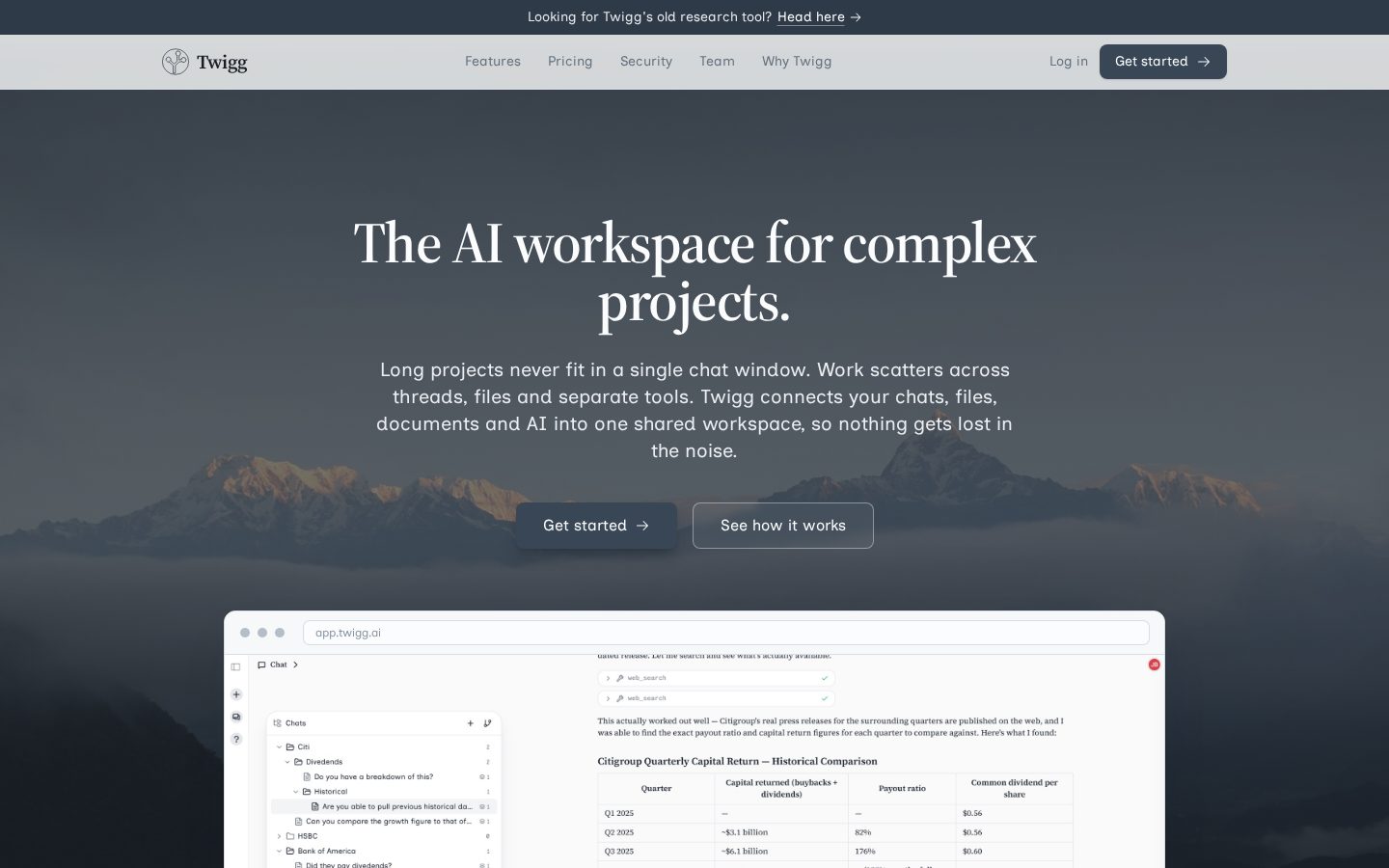 Twigg Homepage