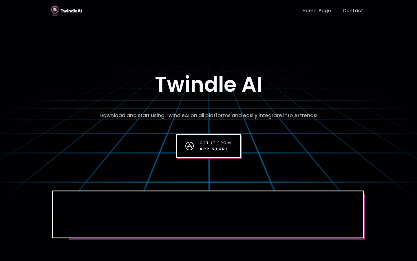 TwindleAI Homepage