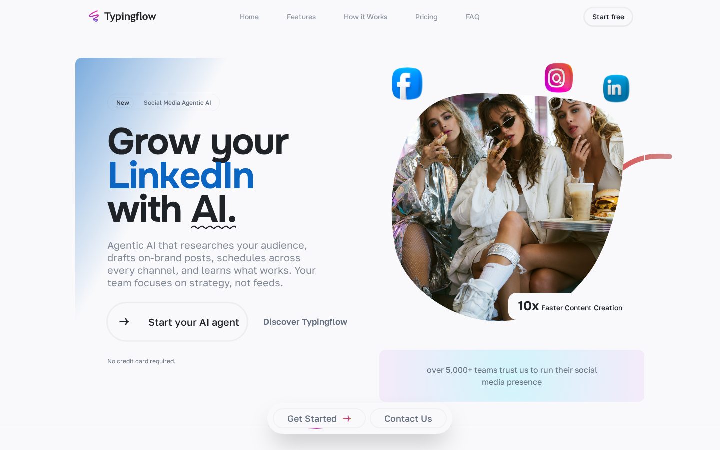 Typingflow Homepage