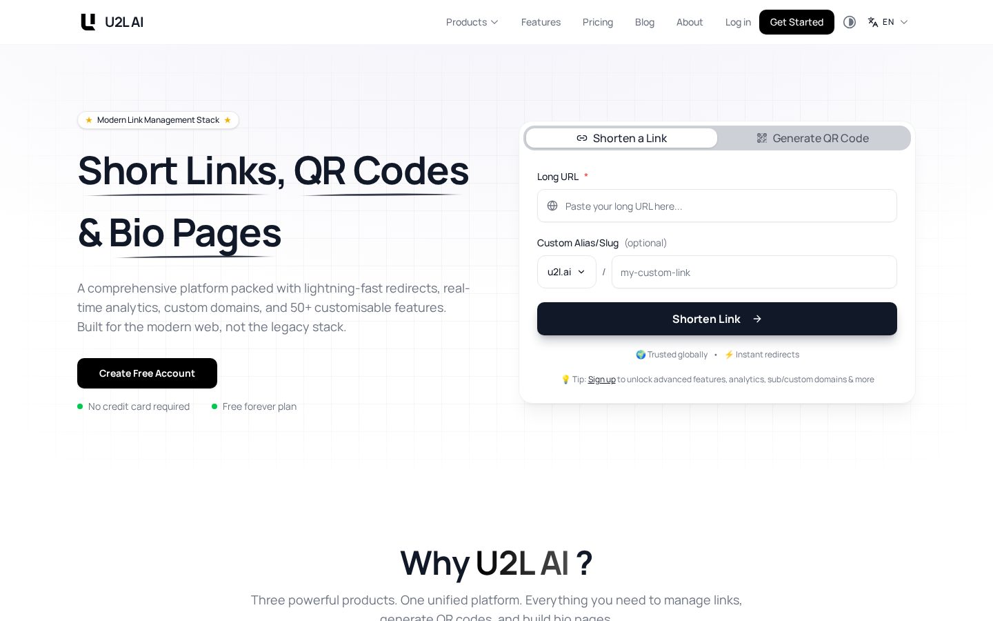 U2L AI Homepage