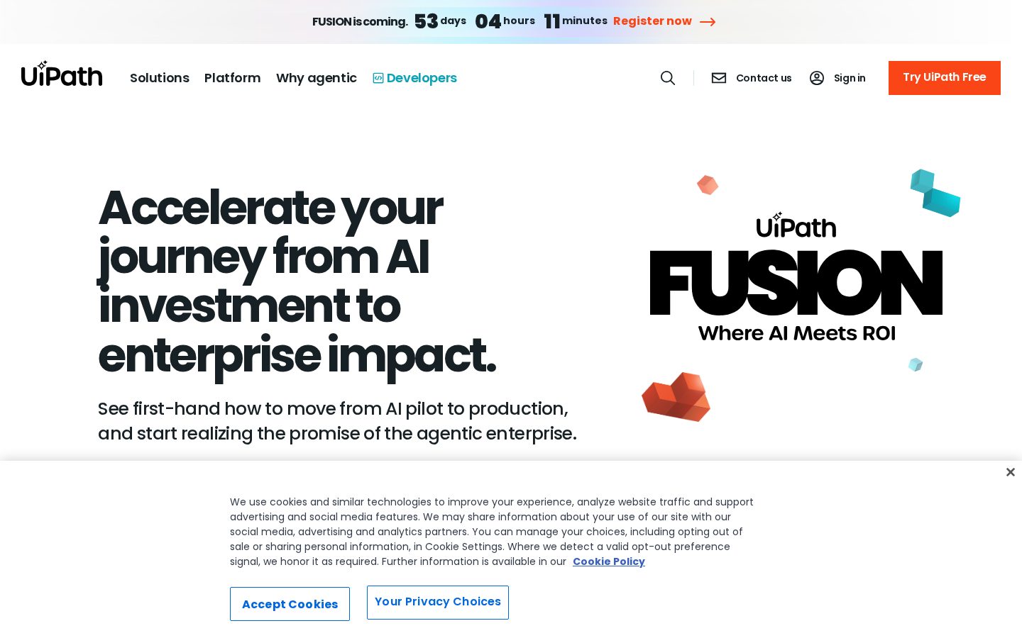 UiPath Homepage