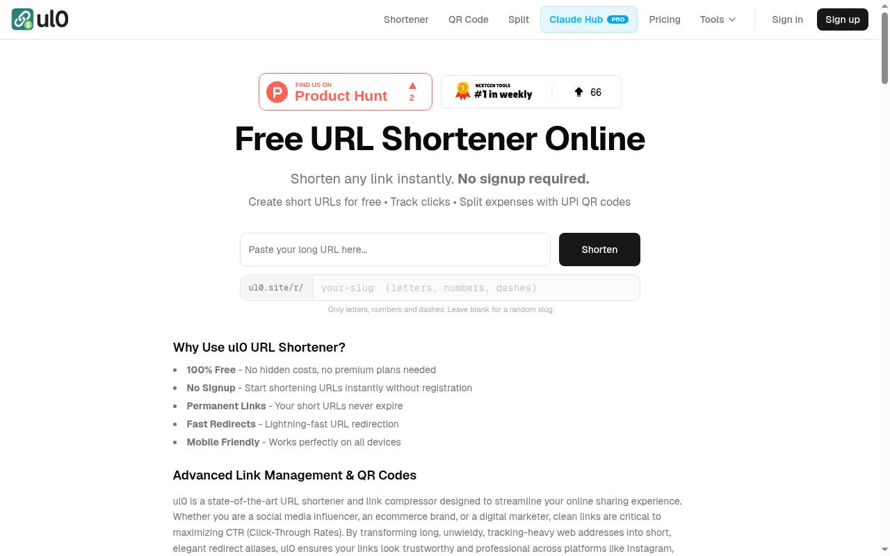 ul0 Homepage