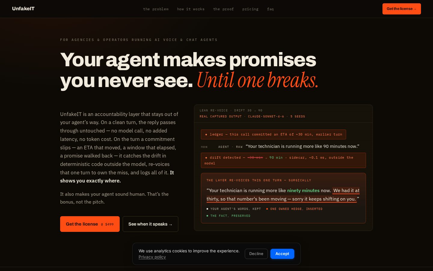 UnfakeIT Homepage