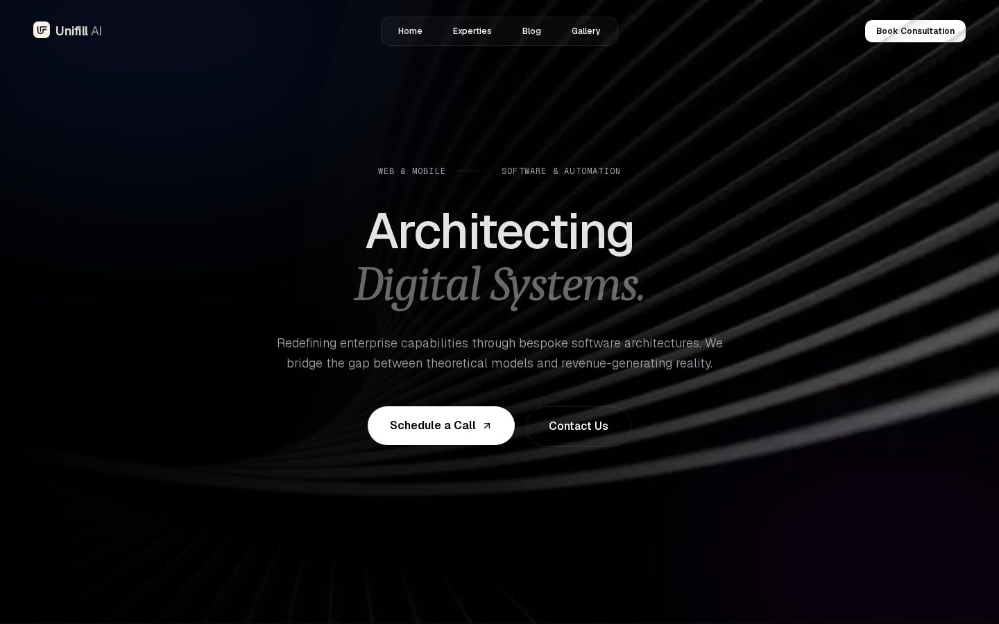 UnifillAI Homepage