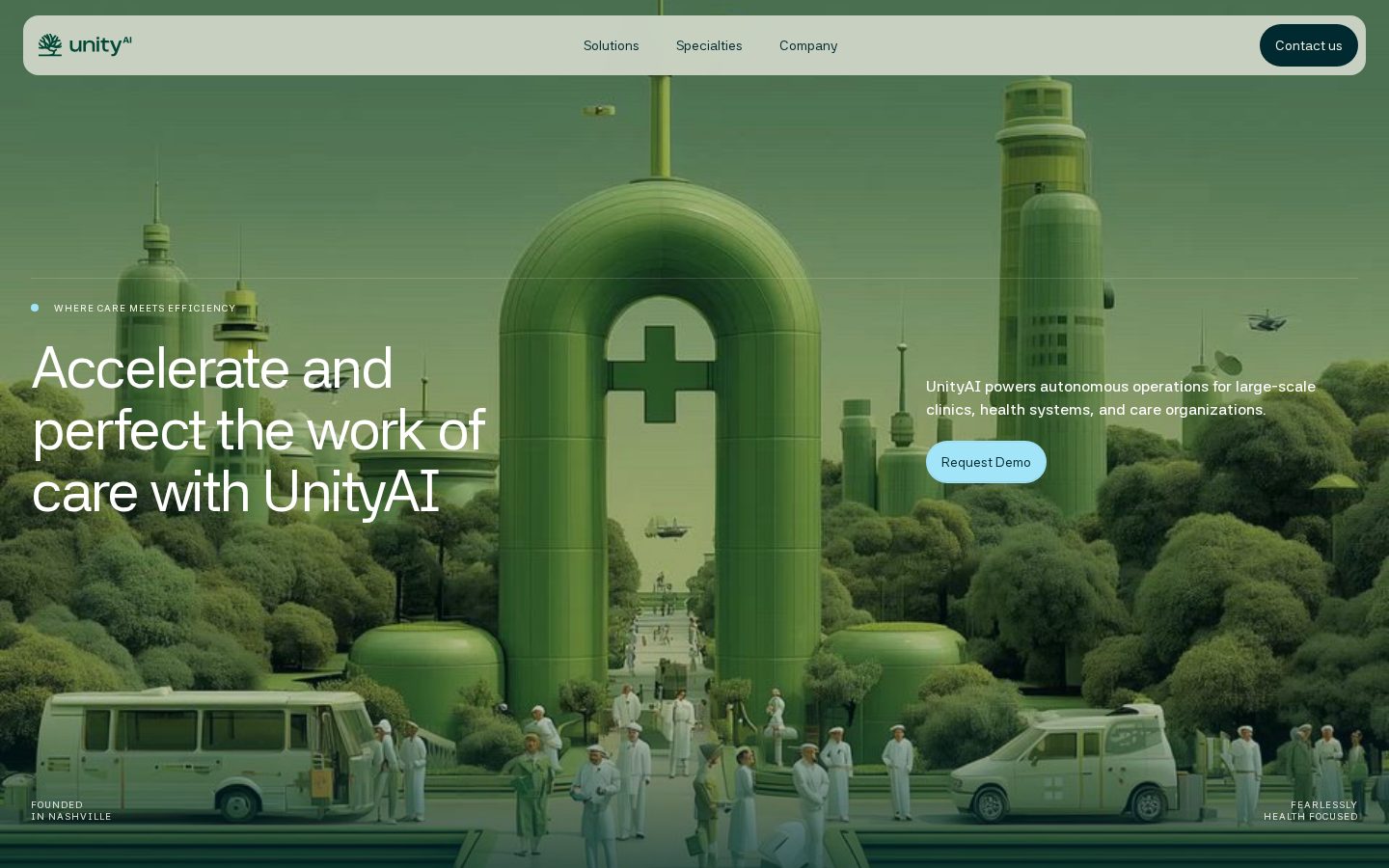 UnityAI Homepage