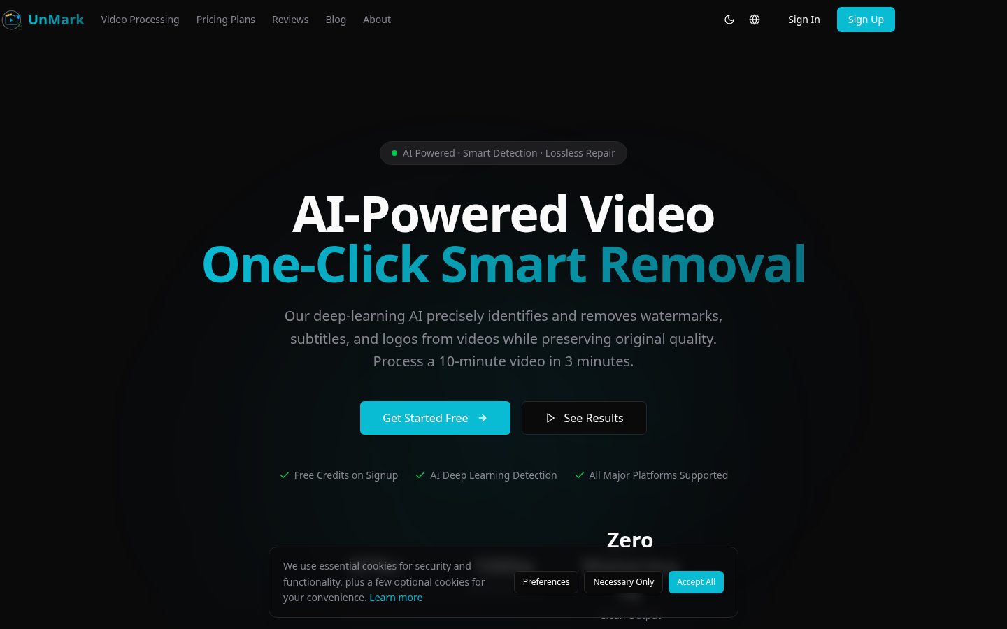 UnMark Homepage