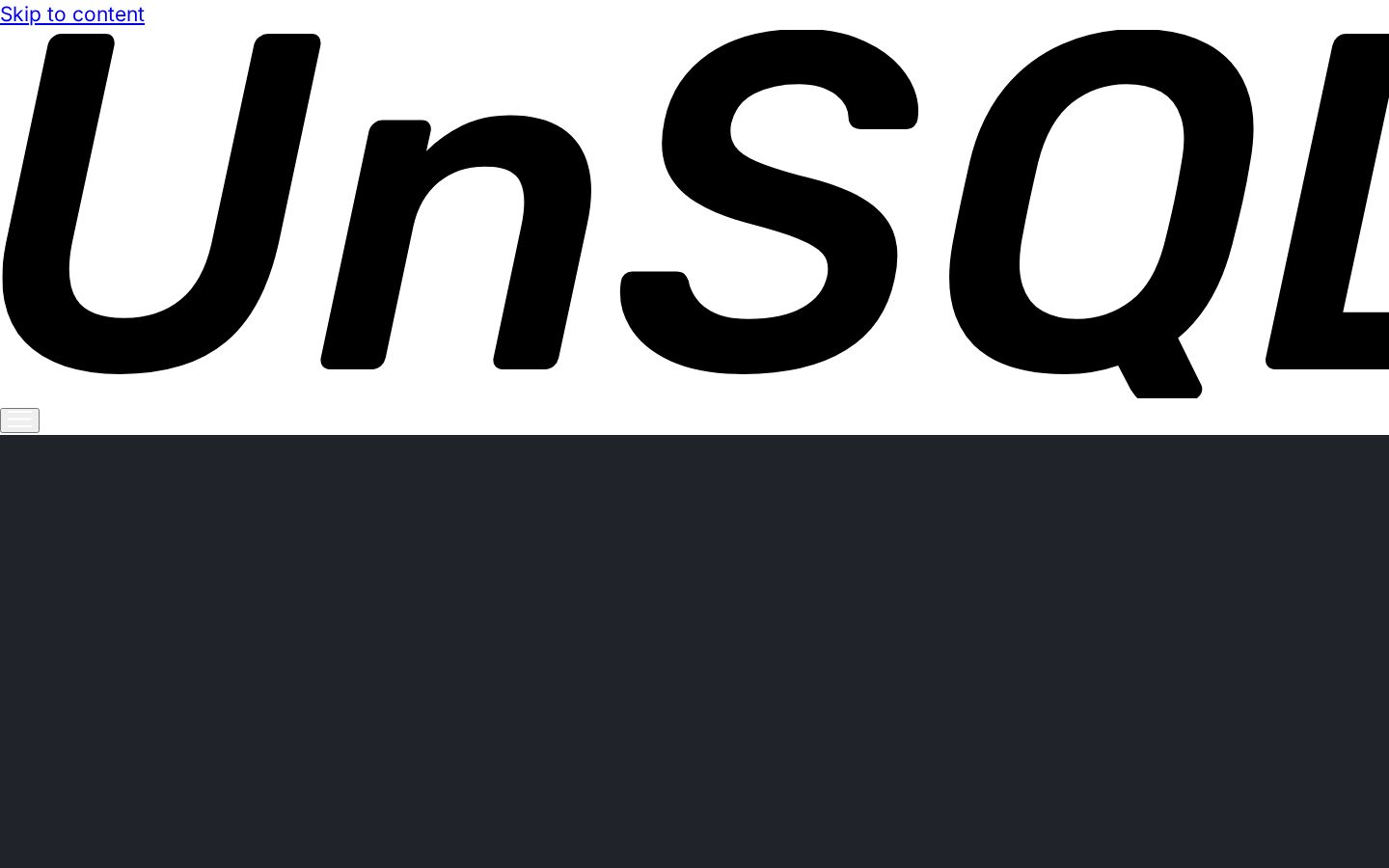 UnSQL AI Homepage