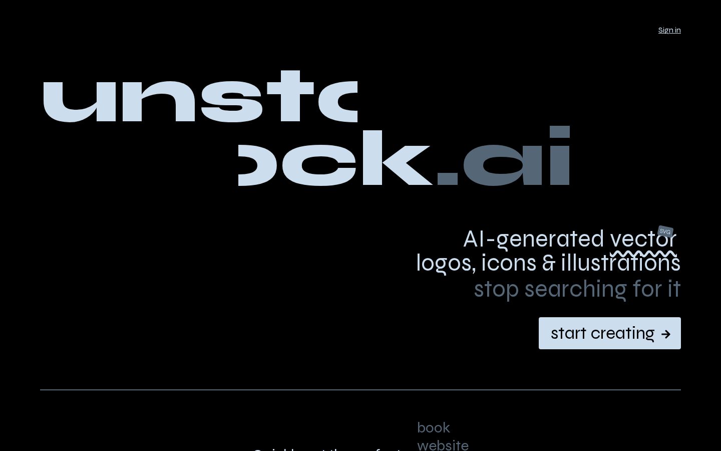 Unstock Homepage