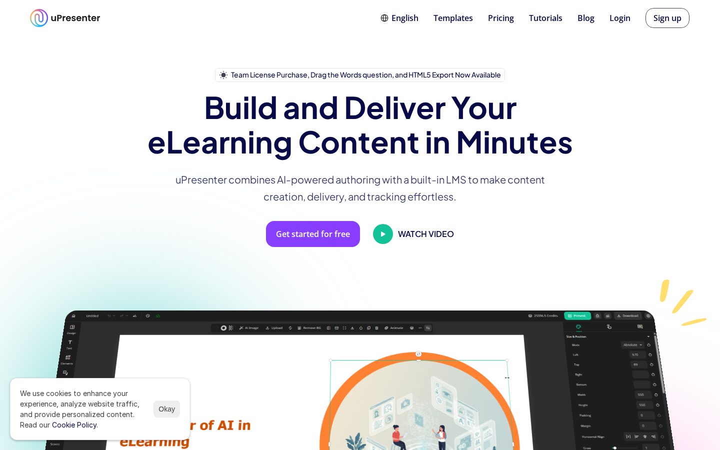 uPresenter Homepage