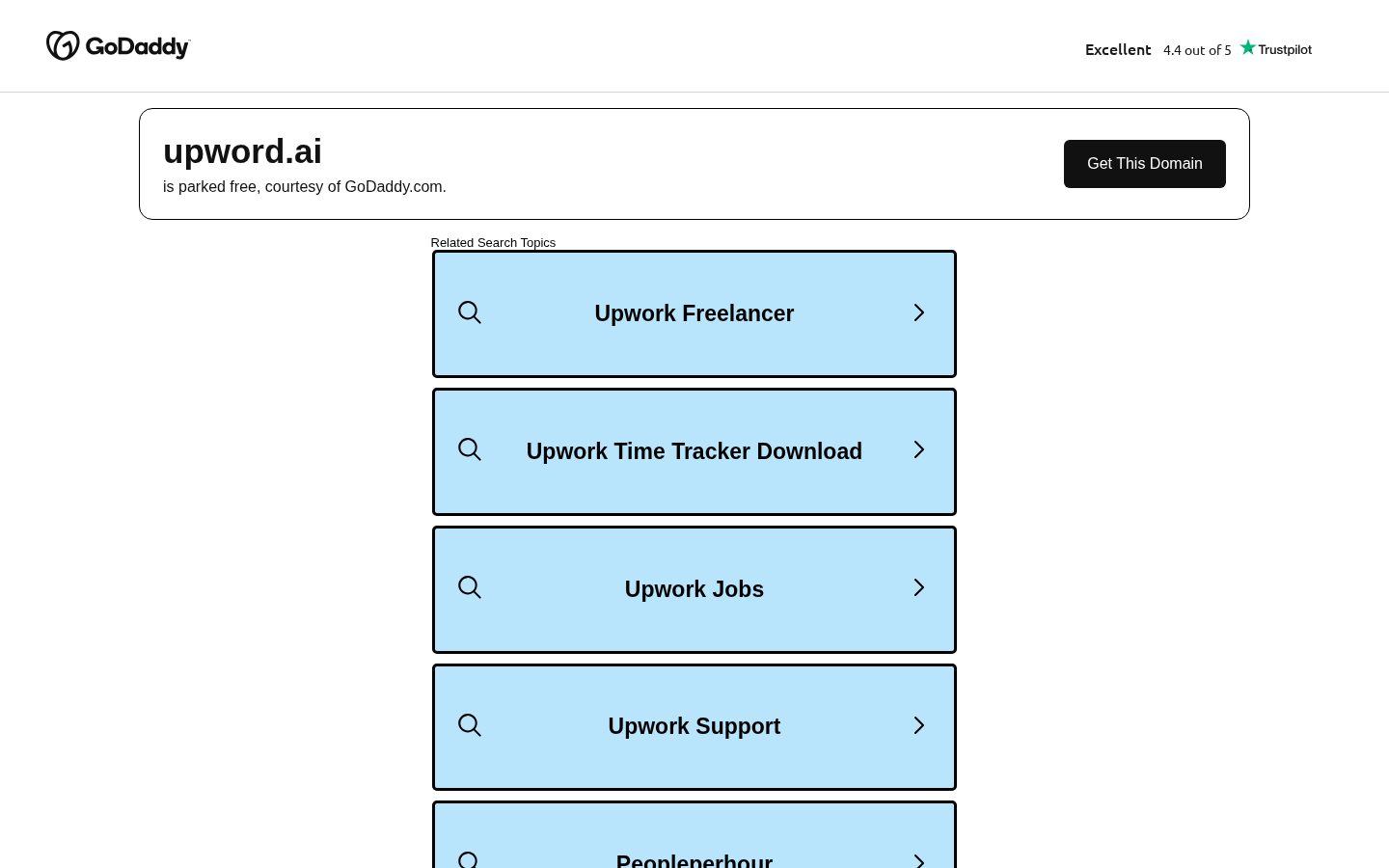 Upword Homepage