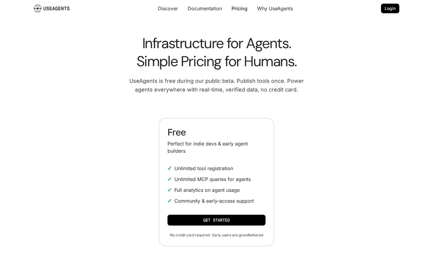 UseAgents Pricing